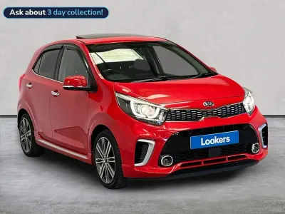 Used Kia Picanto GT-Line S 83 HP (61 kW) 2018 Red Hatchback