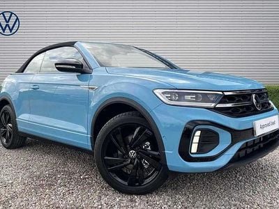 New VW T-Roc Cabriolet R-line 148 HP (108 kW) 2025 Blue Cabriolet