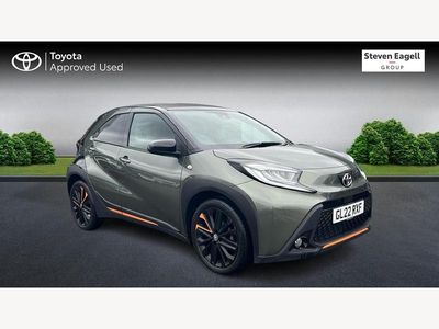 Green Used 2022 Toyota Aygo X Edition SUV | £13,987 (A bit pricey)
