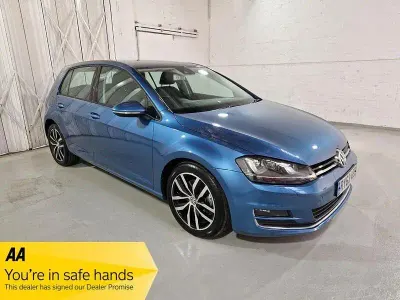 Używany VW Golf VII GT 2013 Niebieski Hatchback