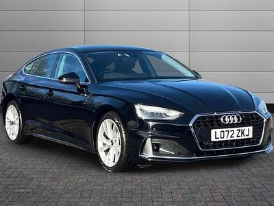 Brilliant black Used 2022 Audi A5 Sport Hatchback | £21,895 (Good price)