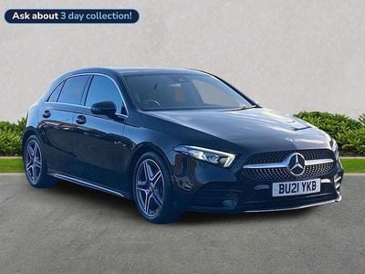 Black Used 2021 Mercedes A200 AMG line Hatchback | £17,147 (Good price)