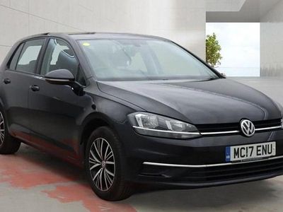 Used VW Golf VII SE 125 HP (91 kW) 2017 Black Hatchback