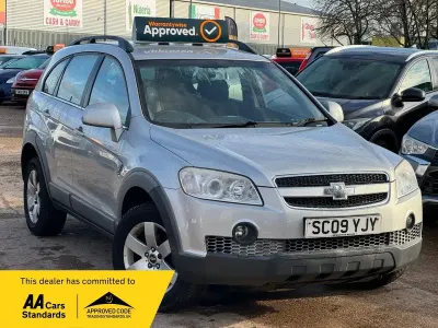 Used Chevrolet Captiva LT 150 HP (110 kW) 2009 Silver SUV