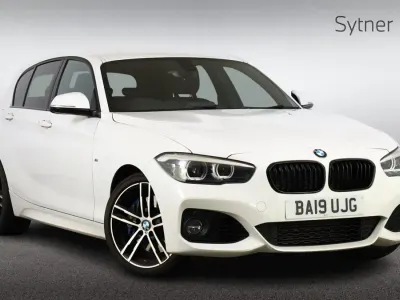 Used BMW 118 M Sport 134 HP (98 kW) 2019 White Hatchback