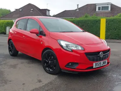 Used Vauxhall Corsa 90 HP (66 kW) 2019 Red Hatchback