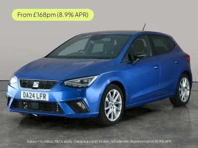 Usado Seat Ibiza FR 110 HP (80 kW) 2023 Azul Citadino