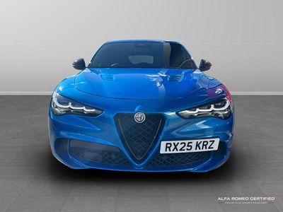 Blue New 2025 Alfa Romeo Stelvio Quadrifoglio SUV | £74,995
