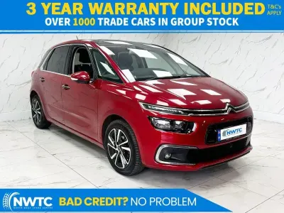 Used Citroën C4 Picasso Flair 130 HP (95 kW) 2017 Red MPV