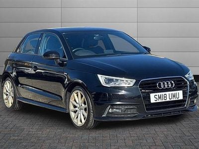 Usado Audi A1 S-Line 116 HP (85 kW) 2018 Preto