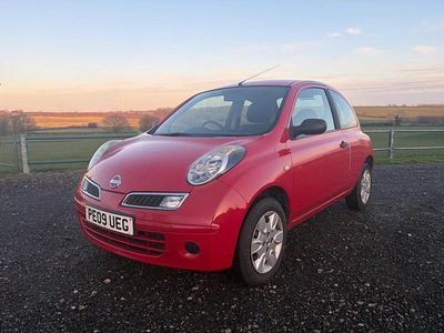 Red Used 2009 Nissan Micra Visia Hatchback | £1,290