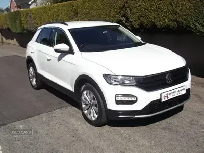 Usado VW T-Roc SE 150 HP (110 kW) 2021 Branco SUV