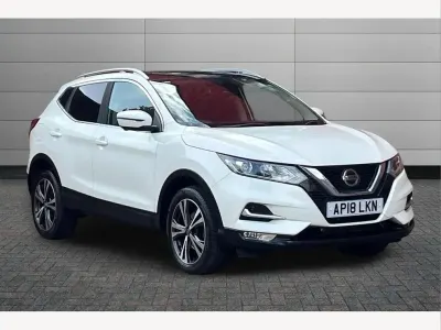 Used Nissan Qashqai N-Connecta 115 HP (84 kW) 2018 Storm white SUV
