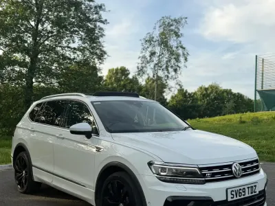 Używany VW Tiguan Allspace R-line 2019 Biały SUV