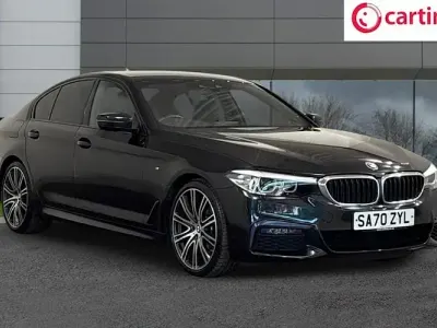 Used BMW 530 M Sport 252 HP (185 kW) 2020 Black Sedan