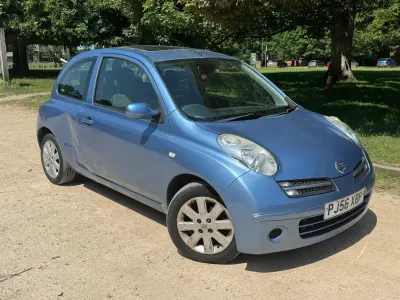 Used Nissan Micra 2007 Blue Hatchback