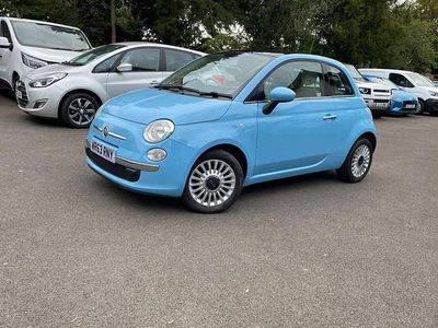 Used Fiat 500 Lounge 69 HP (50 kW) 2013 Blue Hatchback