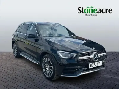 Used Mercedes GLC300 AMG Line Premium 245 HP (180 kW) 2020 Black SUV