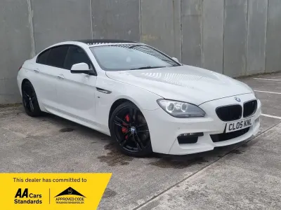 Begagnad BMW 640 M Sport 2013 Vit Sportkupé