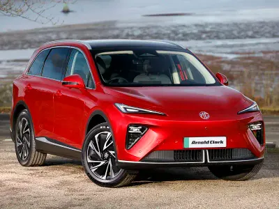 New MG MGS6 EV Trophy 180 kW (245 HP) 2025 Red SUV