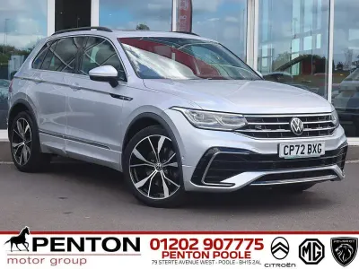 Used VW Tiguan R-line 190 HP (139 kW) 2022 Silver SUV