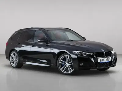 Used BMW 320 M Sport 184 HP (135 kW) 2018 Black Estate