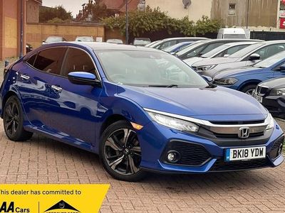 Blue Used 2018 Honda Civic Prestige Hatchback | £12,899 (Fair price)
