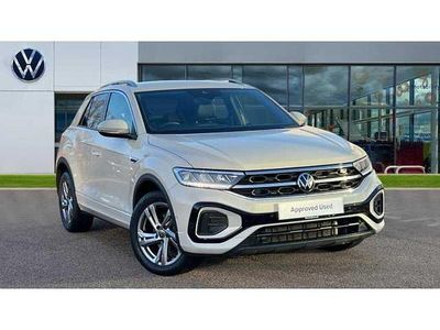 Ascot grey Used 2023 VW T-Roc R-line SUV | £22,973 (Fair price)