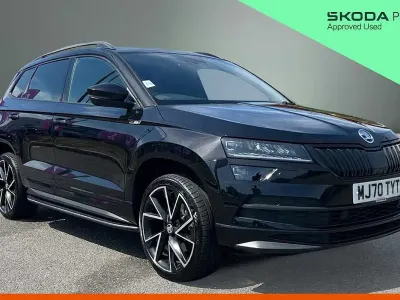 Used Skoda Karoq SportLine 150 HP (110 kW) 2020 Black SUV