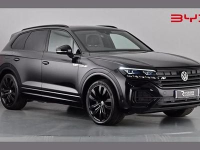 Night black Used 2020 VW Touareg Black Edition SUV | £34,940 (Fair price)