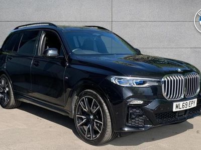 Black Used 2019 BMW X7 M Sport SUV | £45,990 (A bit pricey)
