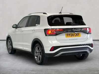 Used VW T-Cross R-line 115 HP (84 kW) 2024 White SUV