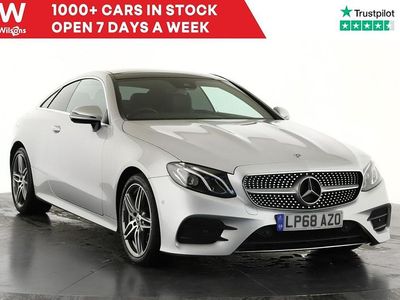 Used Mercedes E220 AMG Line Premium 2018 Silver Coupe