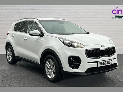 Used Kia Sportage 129 HP (94 kW) 2017 White SUV