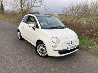 Used Fiat 500 Lounge 69 HP (50 kW) 2014 White Hatchback