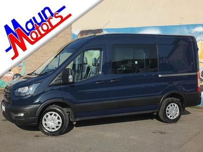 Used Ford Transit Trend 130 HP (95 kW) 2023 Blue Van