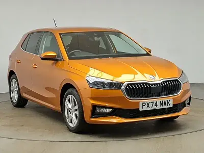 Used Skoda Fabia SE L 116 HP (85 kW) 2024 Orange Hatchback