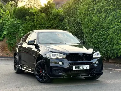 Used BMW X6 M Sport 254 HP (186 kW) 2017 Black SUV