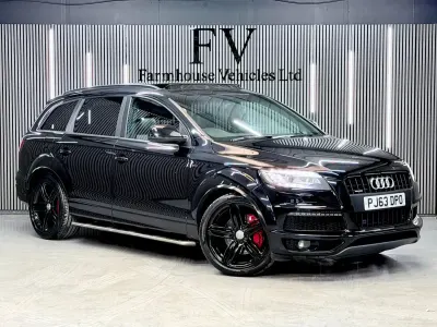 Used Audi Q7 S-line plus 2013 Black SUV