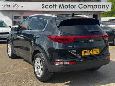 Begagnad Kia Sportage 134 HK (98 kW) 2016 Svart SUV