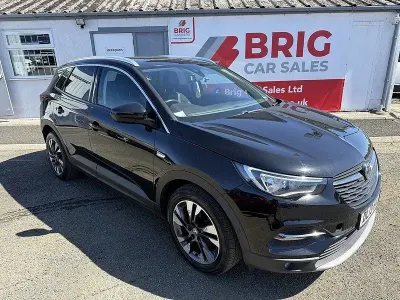 Gebraucht Vauxhall Grandland X Sport 130 PS (95 kW) 2018 Schwarz SUV