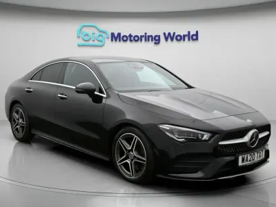Used Mercedes CLA220 AMG line 188 HP (138 kW) 2020 Black Coupe