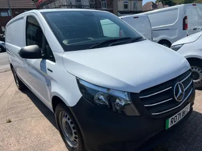 Used Mercedes e-Vito Progressive 85 kW (116 HP) 2021 White Van
