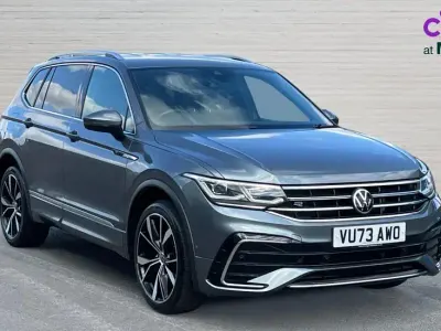 Used VW Tiguan Allspace R-line 150 HP (110 kW) 2023 Platinum grey metallic SUV