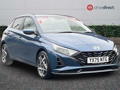 New Hyundai i20 Premium 100 HP (73 kW) 2025 Blue Hatchback