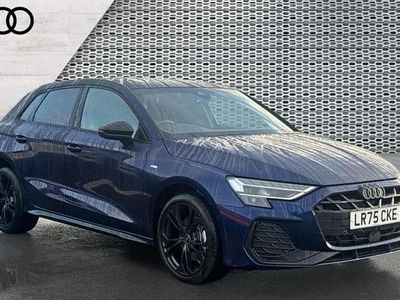 Blue Used 2025 Audi A3 e-tron Black Edition Hatchback | £31,881