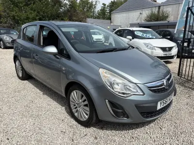 Used Vauxhall Corsa Excite 75 HP (55 kW) 2011 Silver Hatchback