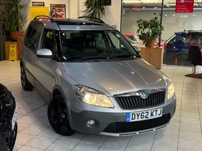 Used Skoda Roomster 105 HP (77 kW) 2012 Silver MPV