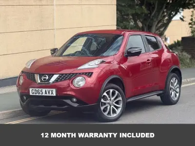 Used Nissan Juke S 115 HP (84 kW) 2015 Red SUV