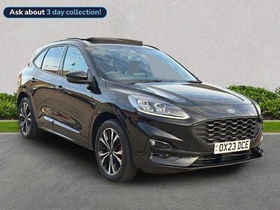Black Used 2023 Ford Kuga ST-Line X SUV | £21,399 (Fair price)